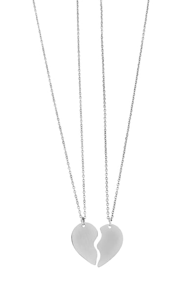 You're my bestie necklace - Silver color h5 