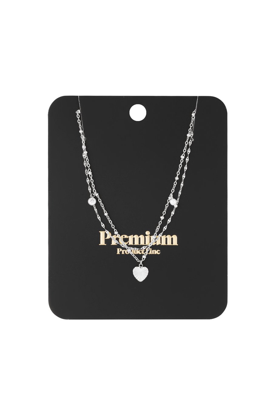Love Love Love Necklace - Gold Color Picture12
