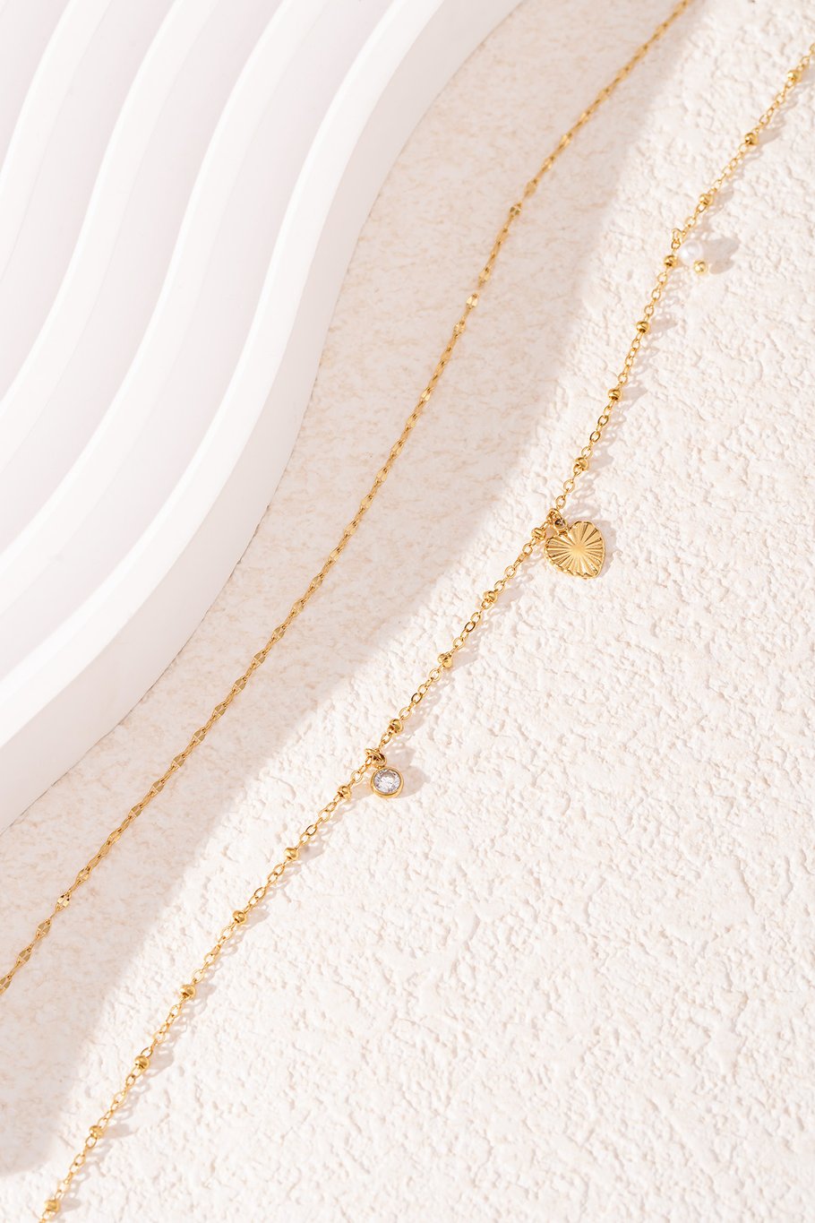 Collana Love Love Love - Colore Oro Immagine9