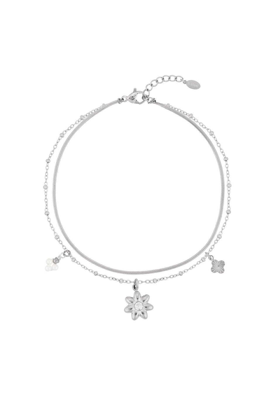 Star Bracelet - Silver Color 