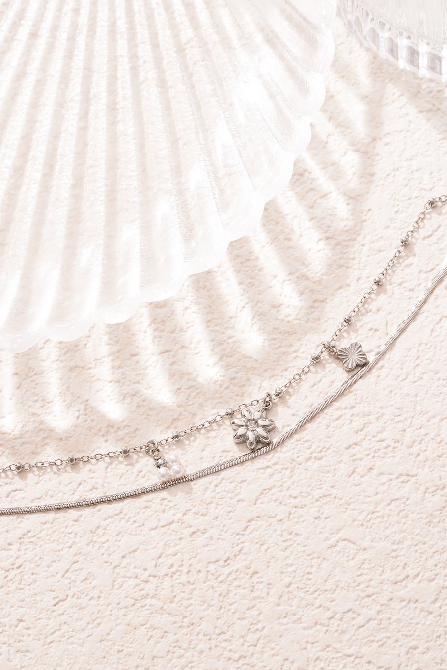 Star Ankle Bracelet - Silver Color Picture7