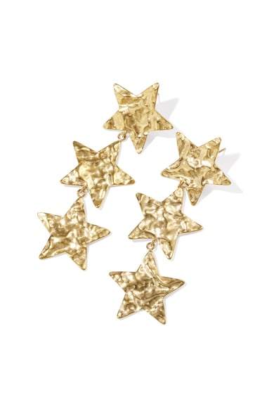 Stainless Steel Drop Earrings Star Casual Daily Simple Series Women's jewelry h5 