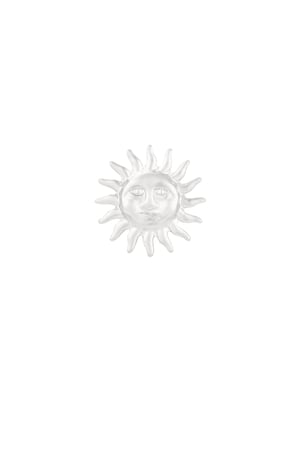 Brooch sunshine - Silver color h5 