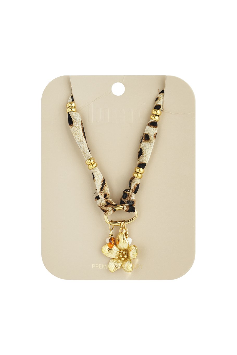 Anhänger Halsketten Blume Leopard Print Casual Daily Simple Series Damenschmuck Bild3