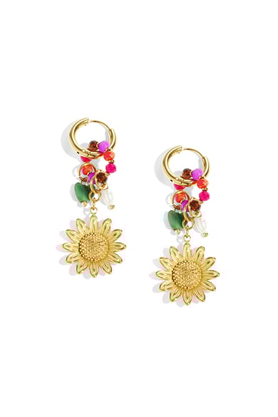 Tropfen Ohrringe Blume Casual Täglich Einfache Serie frauen schmuck h5 