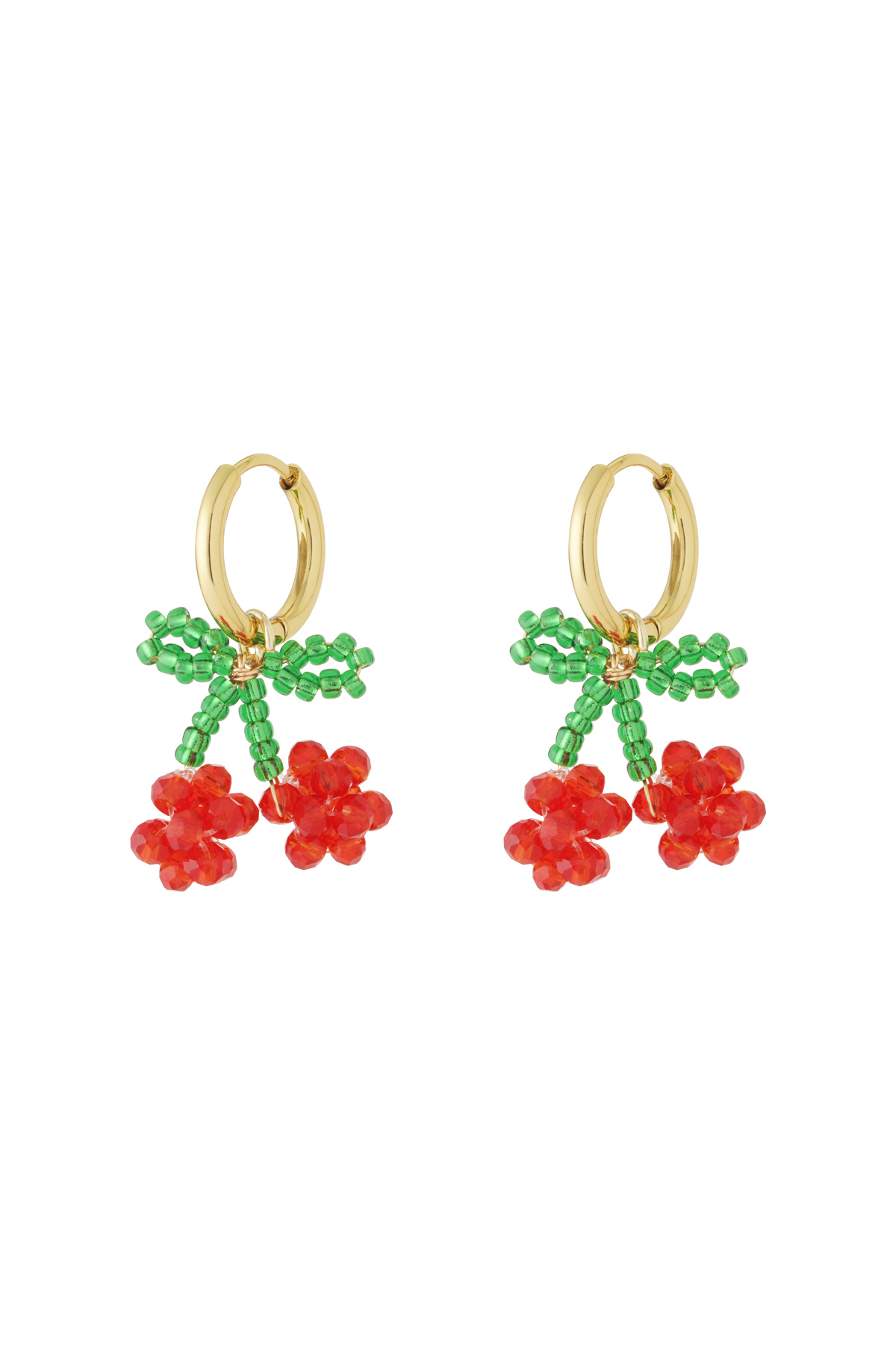 Stainless Steel Drop Earrings Plant Casual Daily Simple Series Women's jewelry