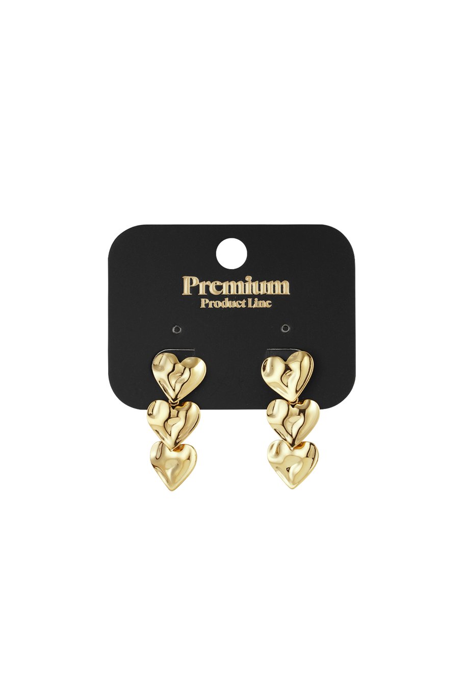 Orecchini pendenti a forma di cuore, casual, quotidiani, semplici, gioielli da donna h5Immagine5