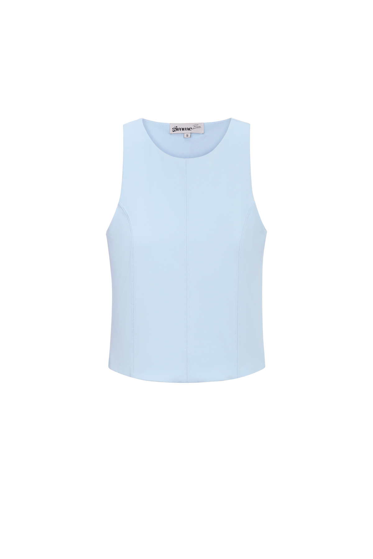 Sporty sleeveless top basic