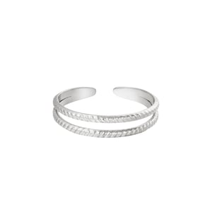 Bague miraculeuse - couleur argent h5 