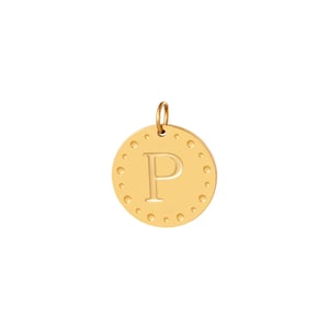 Circle charm initial P h5 