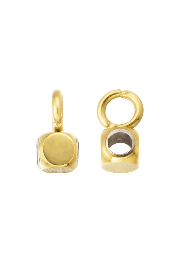 diy spaced bead cube with circle