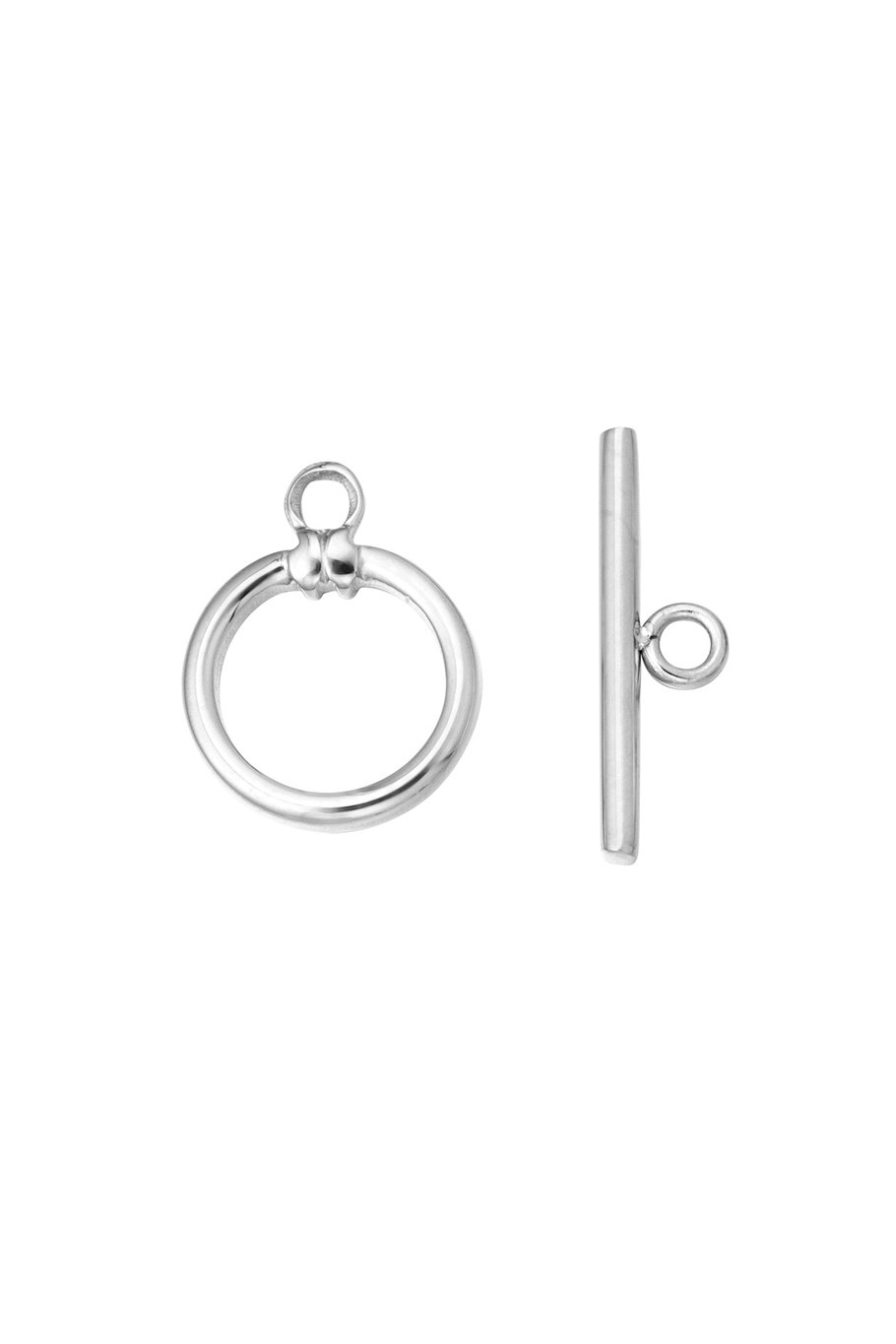 diy end connection necklace and bracelet circle dot 