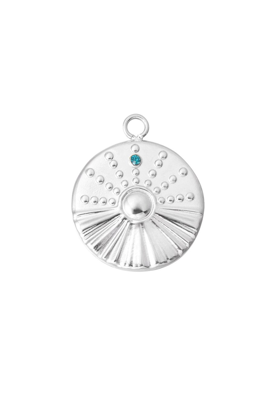 diy charm horizon with stone - blue  