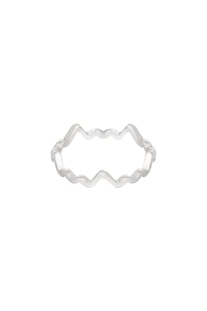 Ring aesthetic - Silver Color color h5 