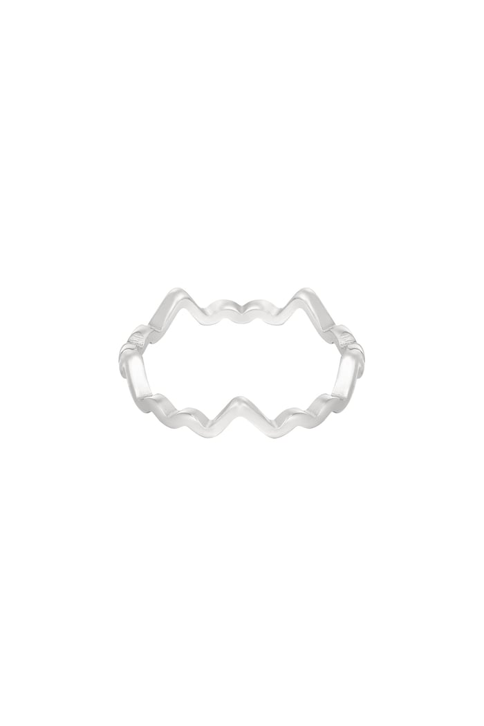 Ring aesthetic - Silver Color color 