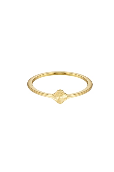 Ring 1 flower - Silver Color color h5 