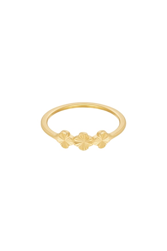 anillo 3 flores