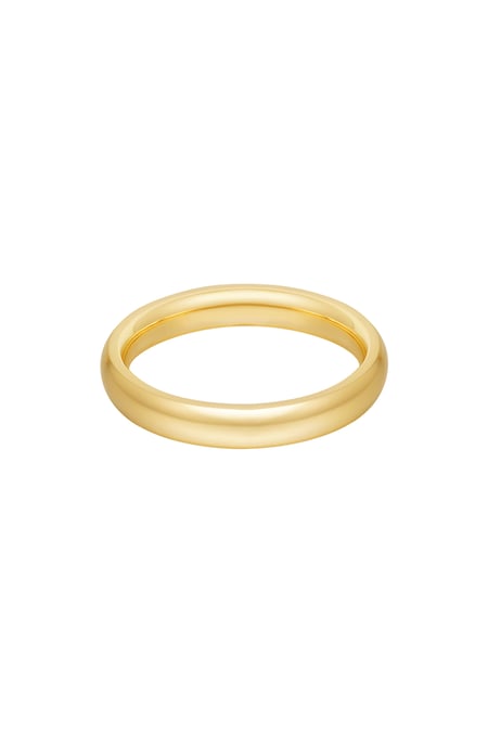 Ring basic plain - Gold color