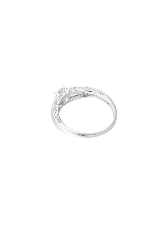 Ring Basic mit Stein - Silber - 17 Bild5