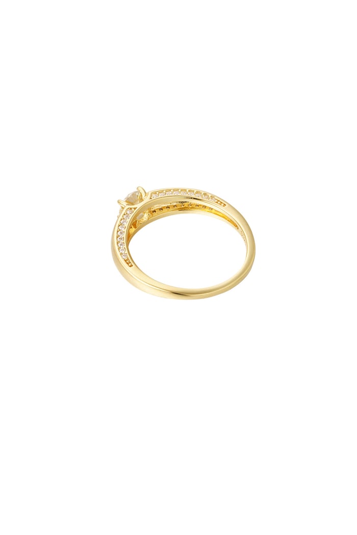 Ring basic with stone - Gold Color - 16 Picture6