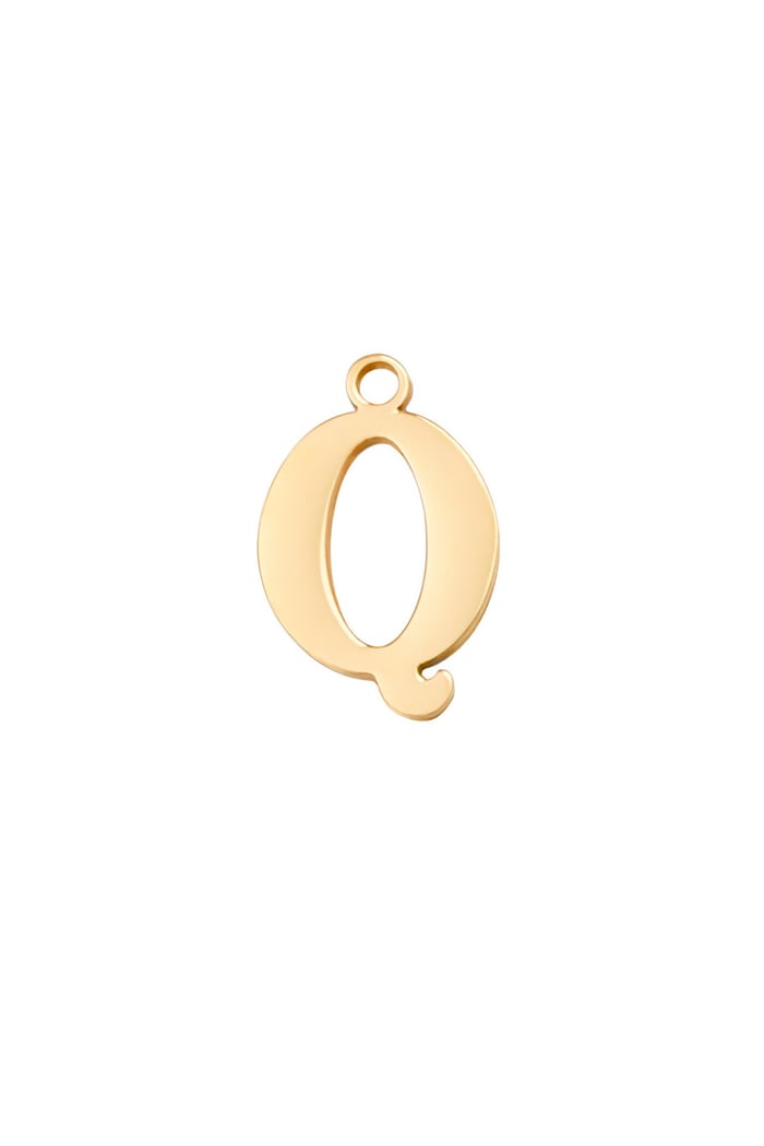 Charm basic Q - Gold color 