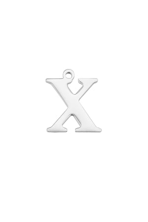 Charm basic X - Silver Color color h5 