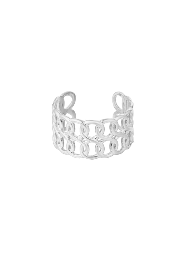Ring special link - Silver Color color 2