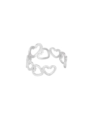 Ring hearts - Silver Color color h5 Picture4