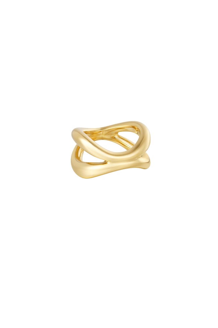 Ring connected - Gold color 