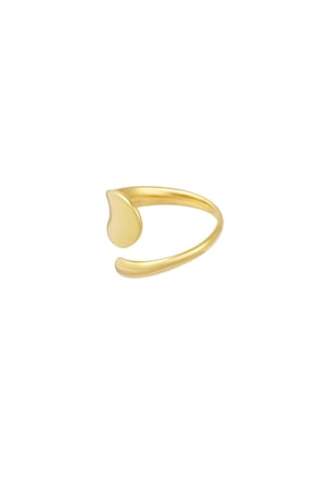 Ring Schlichtheit ist Trumpf - Goldfarbe h5 Bild4