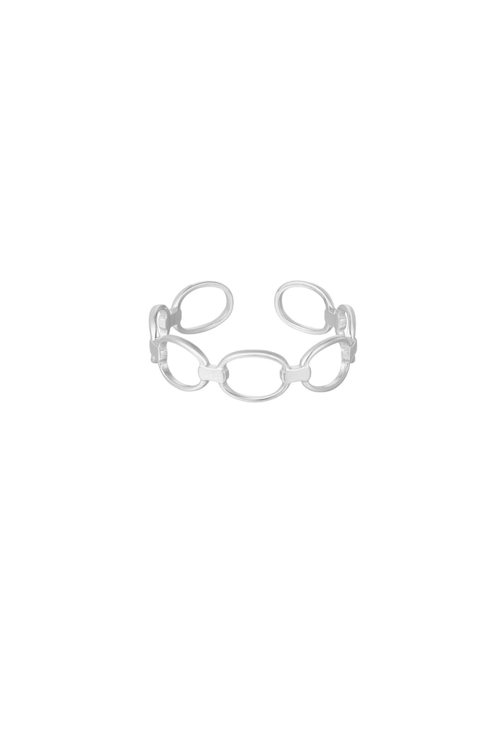 Ring links - Silver Color color 