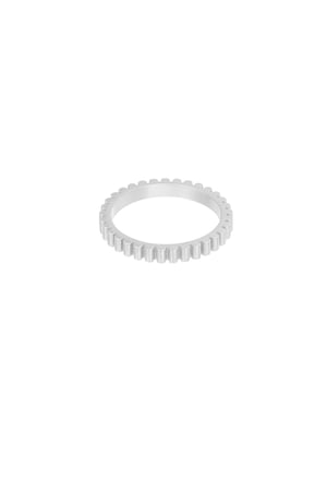 Ring rib - Silver Color color h5 