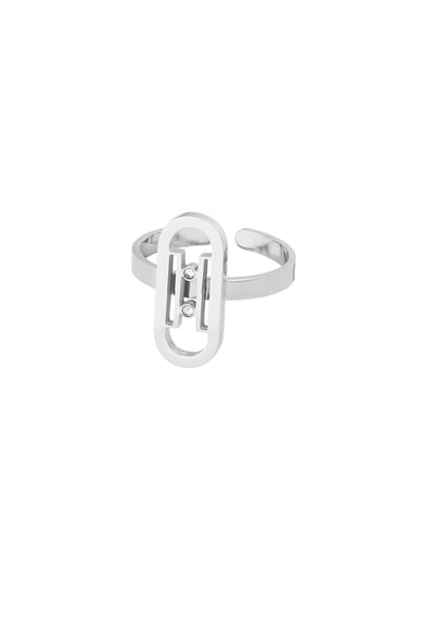 ring link with stone h5 