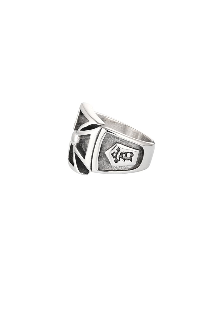 Men's ring cross - Silver Color color Picture5