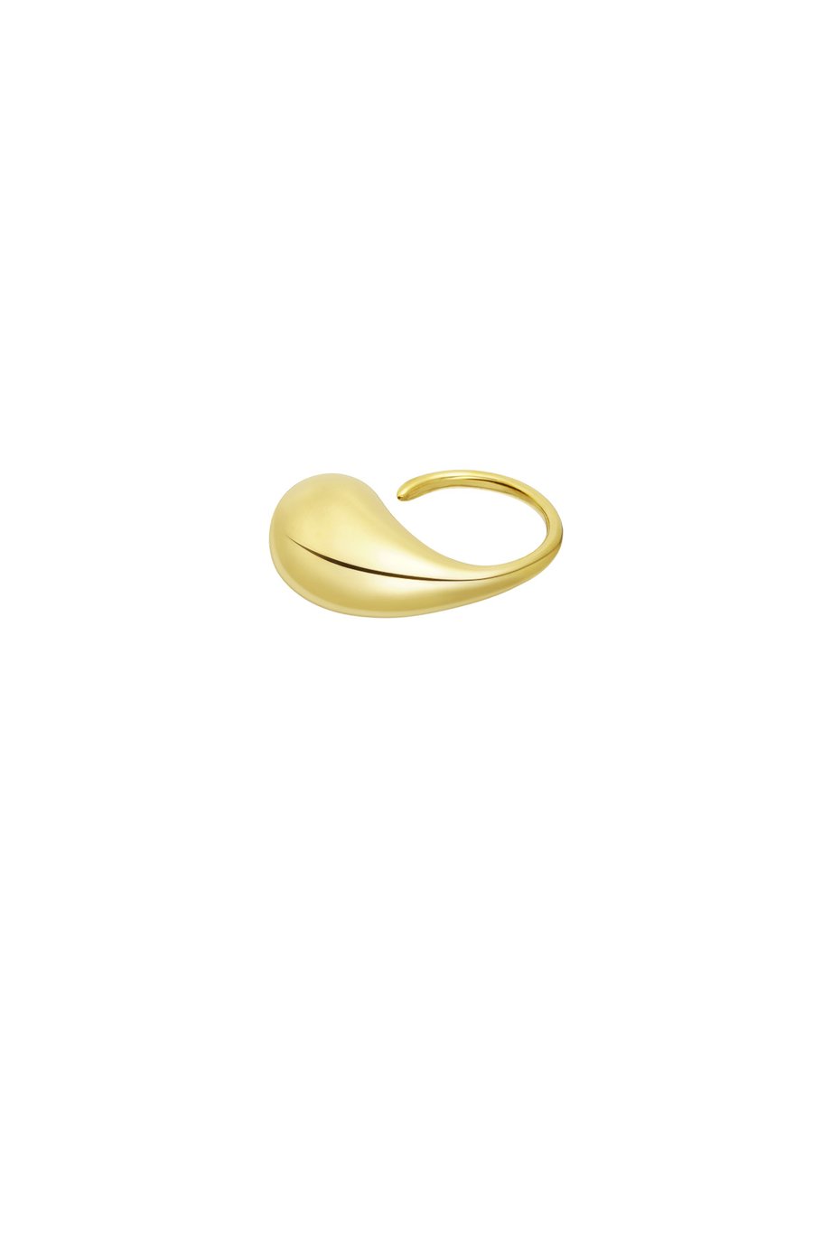 bague goutte - couleur or h5Image7