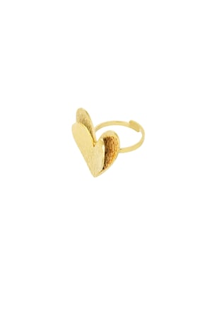 Ring one heart - Gold color h5 Picture4