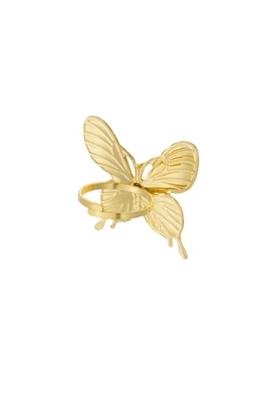 Statement butterfly ring - Gold color h5 Picture3