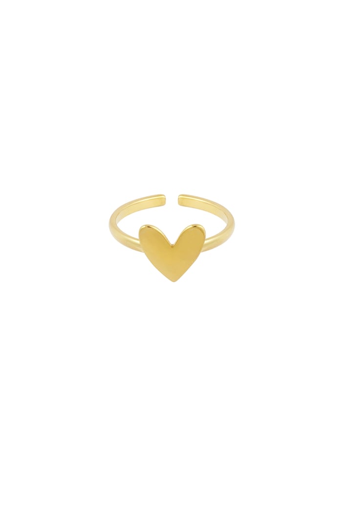 Classic love ring - Gold color 