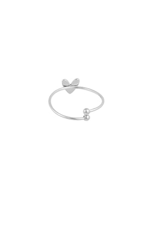 Simple love ring - Silver Color color h5 Picture4