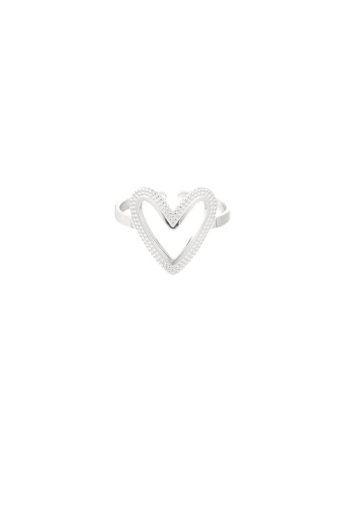 Forever love ring - Silver Color color 