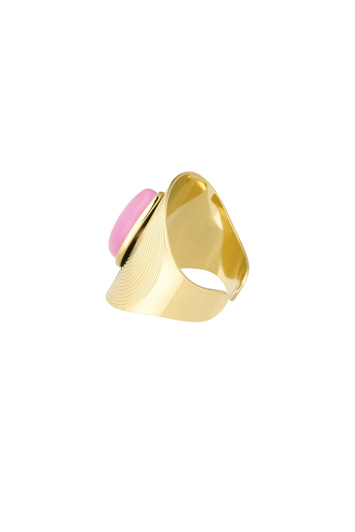 Bohemian nomadic ring - Gold color Picture4