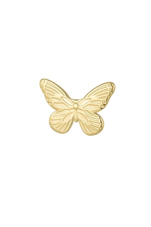 Butterfly Brosche - Gold color h5 