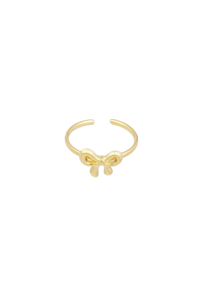 Ring bow life - Gold color 