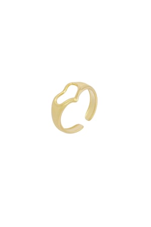 Ring love hands - Gold color h5 Picture3