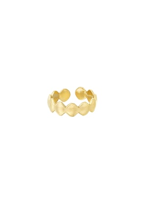 Ring shell soul - Gold color h5 