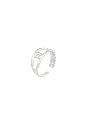 Ring forever connected - Silver Color color h5 