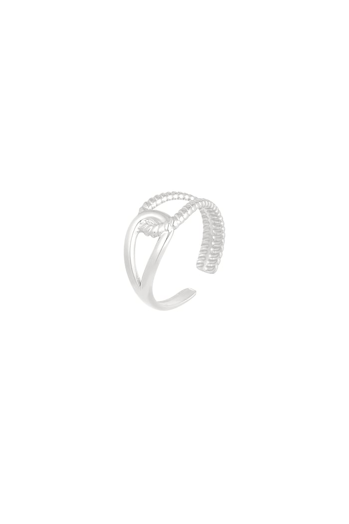 Ring forever connected - Silver Color color 