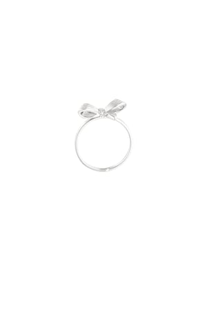 Reverse bow ring - Silver Color color h5 Picture3