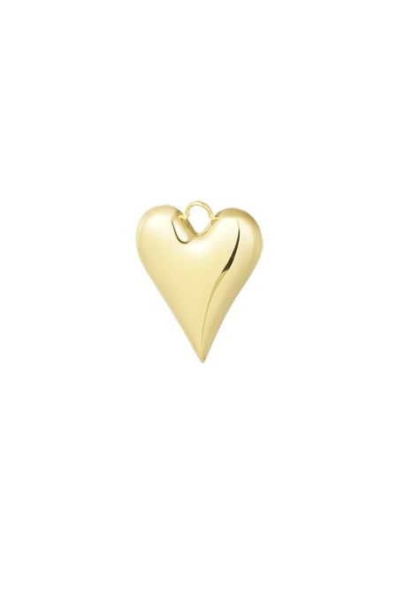 Charm heart day - Gold color 2