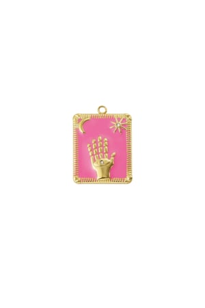 Vintage charm - pink Gold color h5 